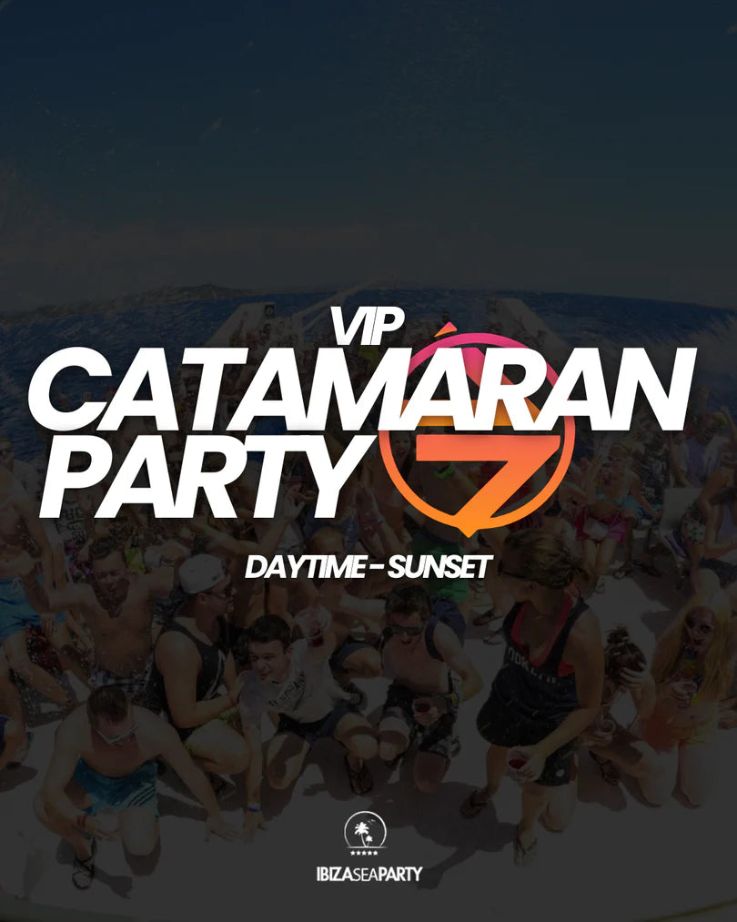 VIP Catamaran Party Ibiza – Boat Party con Open Bar e DJ Set